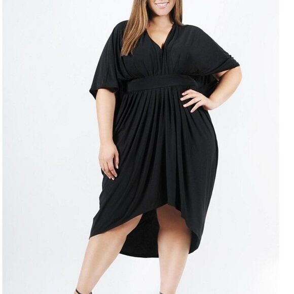 Coldesina Butterfly Plus Size Women's Kaftan - Picture 1 of 7